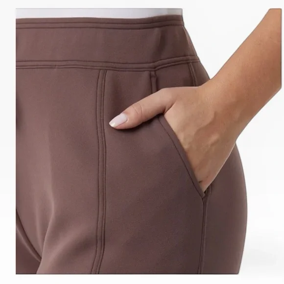 32 Degrees JOGGER Women's brown pink WITH Drawstring ZIPPERED SIDE POCKET size M - Picture 3 of 15